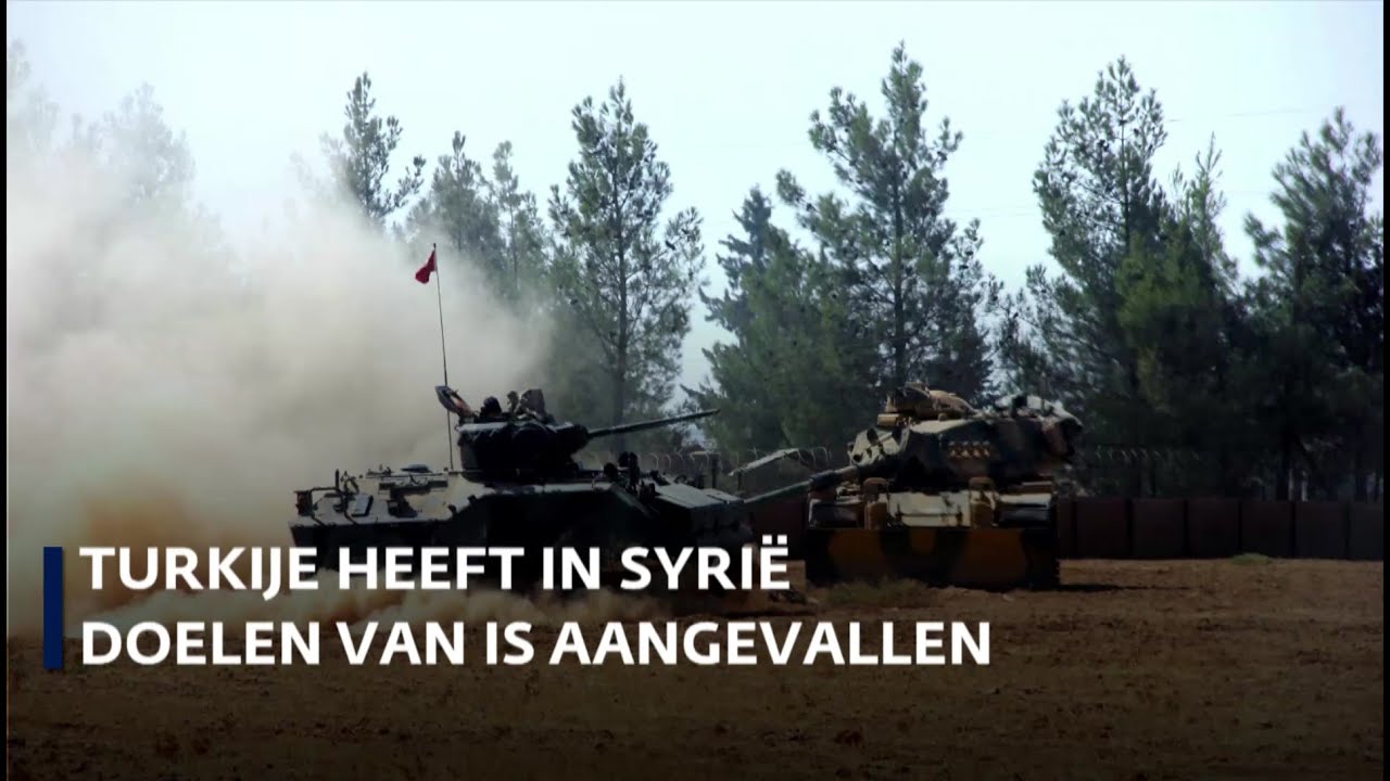 Turkije valt Syrië binnen