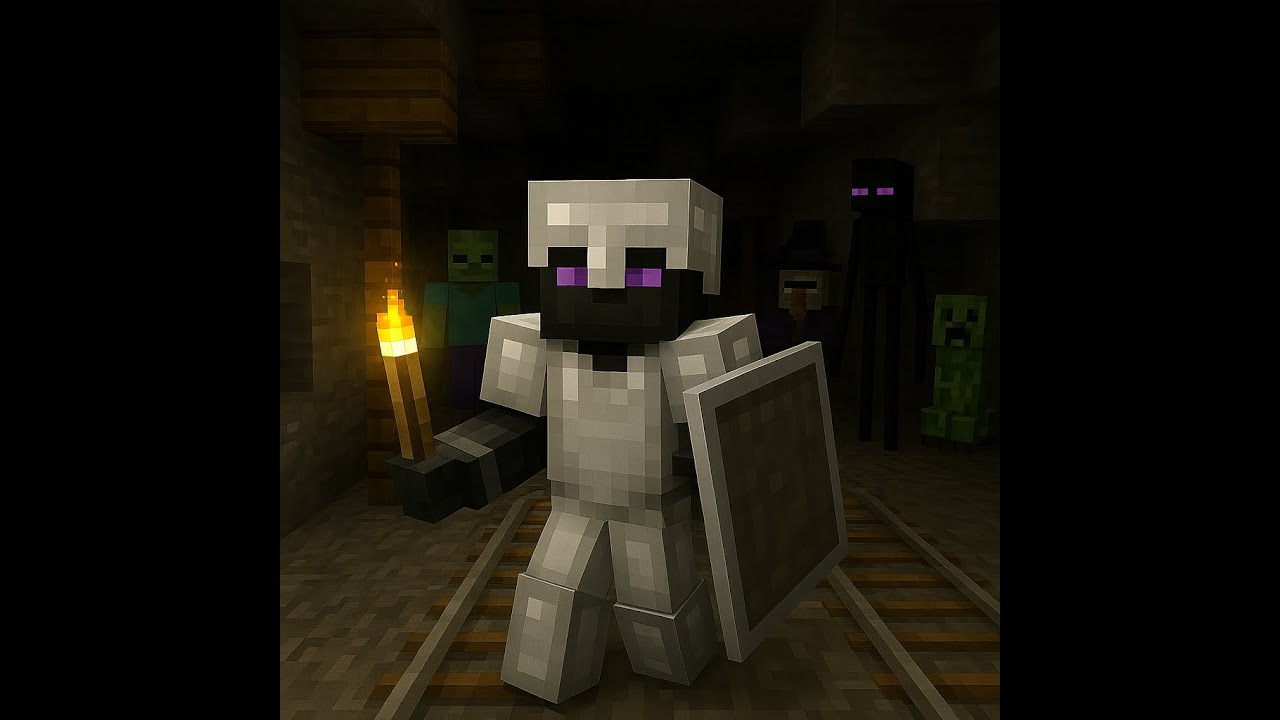 Minecraft_encontrei mais diamantes e explorei mais a mina abandonada_T1_Ep4