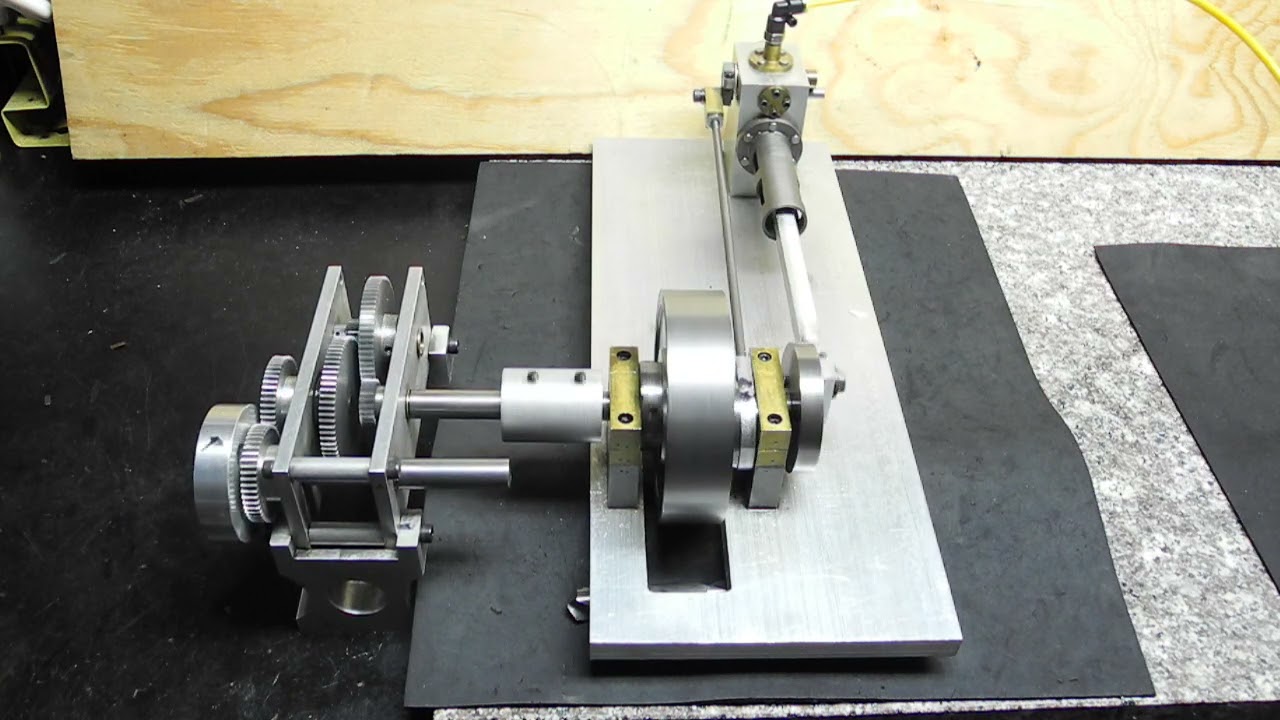 Kinetic Art with steam engine