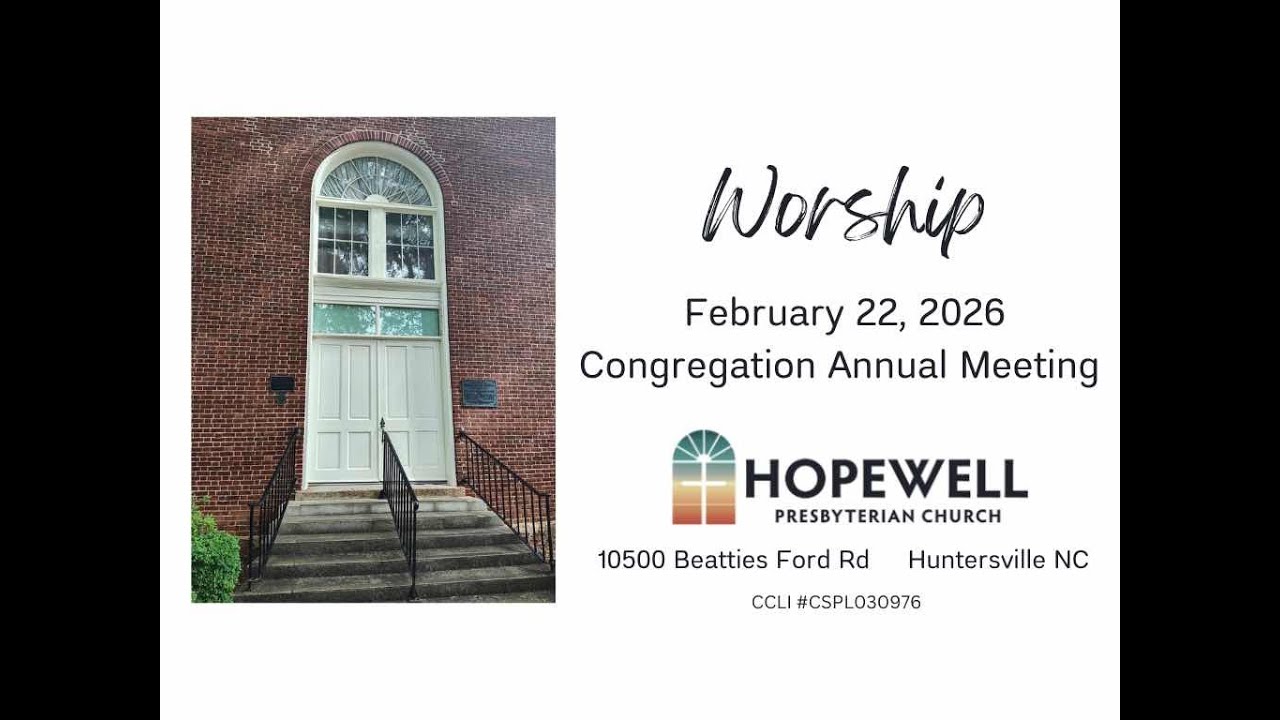 Worship 2/22/2026