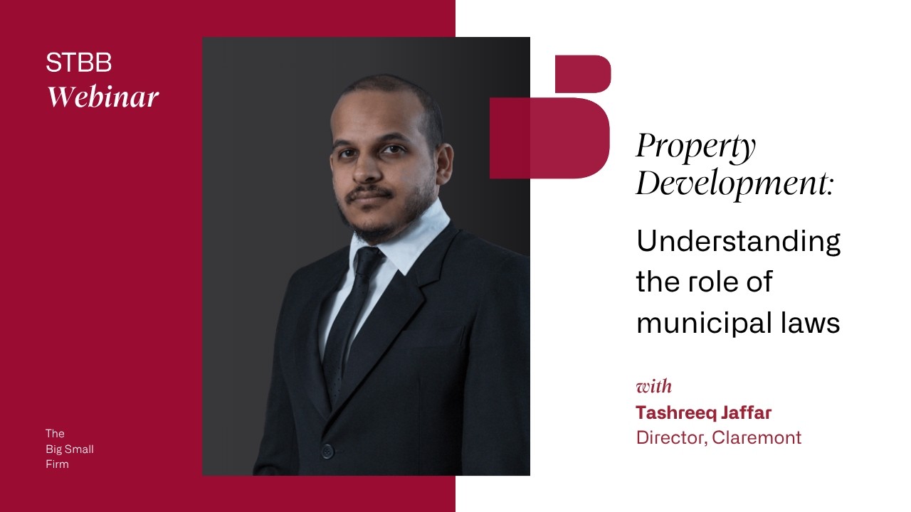 Understanding the role of municipal laws in property development