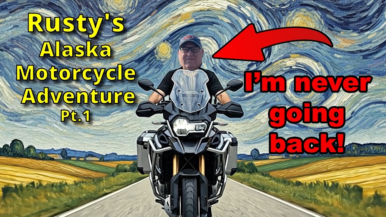 Мотоциклетное приключение Расти на Аляске | BMW GS 1300
