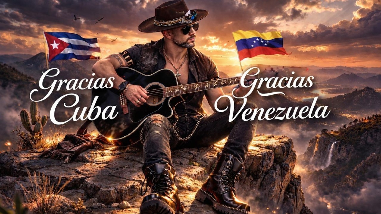 🎶🇻🇪🇨🇺 GRACIAS CUBA, GRACIAS VENEZUELA 🇨🇺🇻🇪🔥Video Oficial – El Prodigio del Corrido