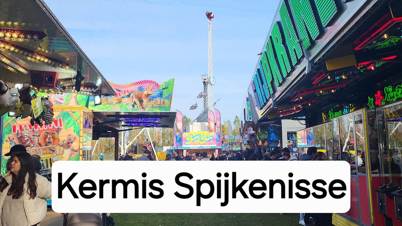De kermis in Spijkenisse.