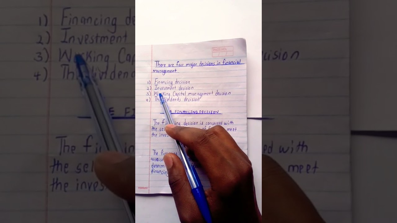 😎Part 1[ FM ] Financing decision(Capital structure and Financial structure)