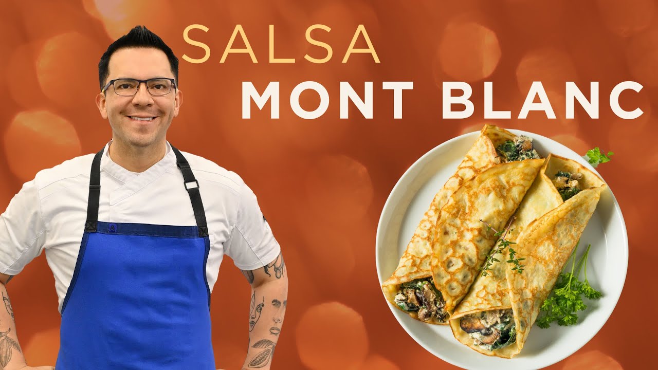 Lleva tus crepas a otro nivel, prepara la SALSA MONT BLANC PARA CREPAS