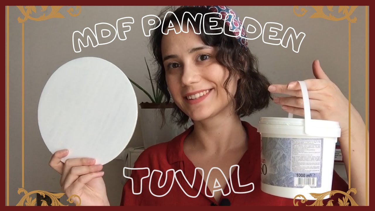 MDF PANELDEN TUVAL YAPMAK 🎨 | Kendi Tuvalinizi Yapın