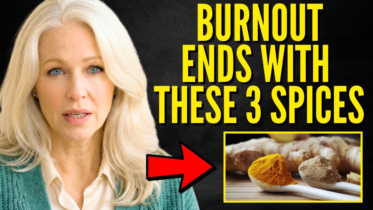 The 3 Spices That CALM Your Nervous System & Reduce Burnout (Science Proven)