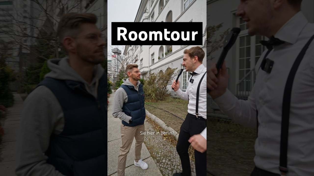 Robin zeigt seine unreale Wohnung 🏡❤️ #immobilien #roomtour #wohnen #berlin #wohnungstour