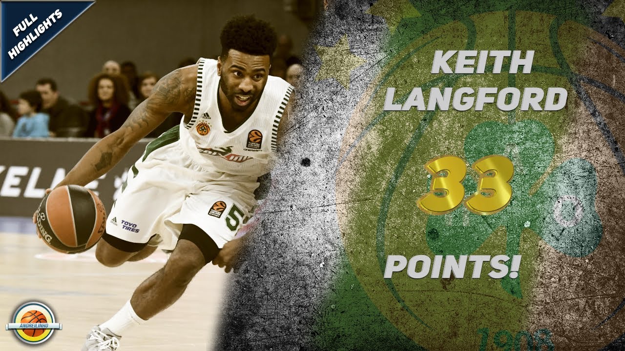 Keith Langford 33 Points vs KIROLBET Baskonia Vitoria-Gasteiz ● Full Highlights ● HD