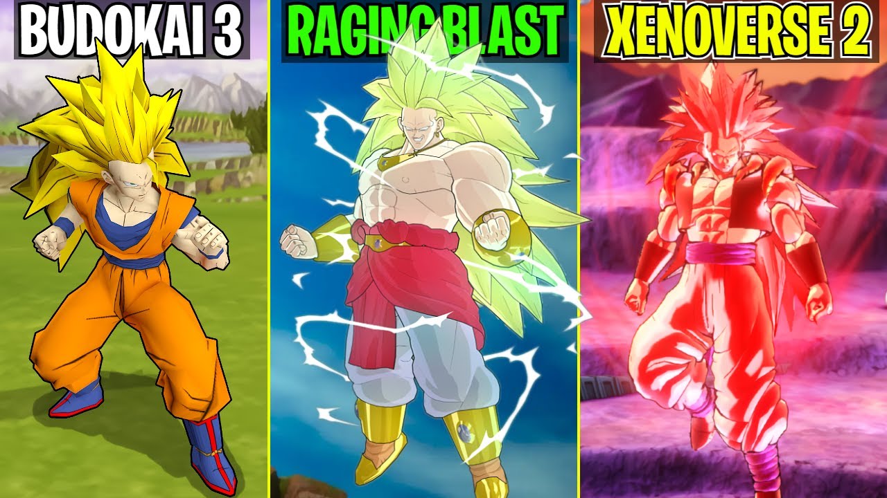+10 DATOS BRUTALES del SSJ3 en JUEGOS de DRAGON BALL Z