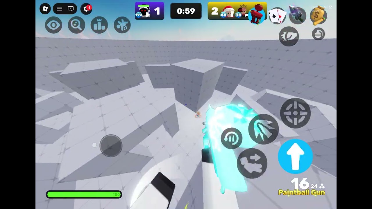 Doing a 3v1 in Roblox RIVALS!
