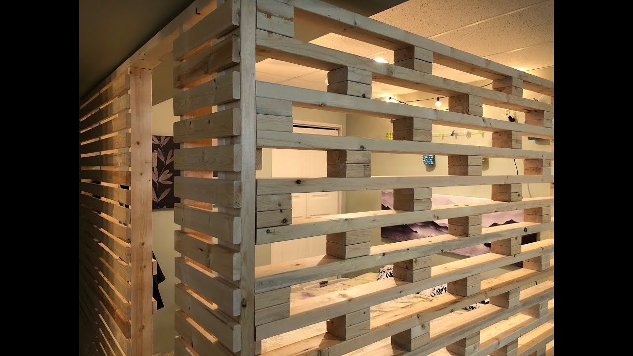DIY Temporary Wall