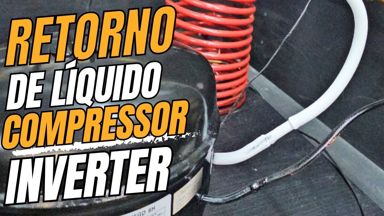 ❄️🔧Compressor Inverter e Retorno de Liquido e Funcionamento do Sistema Didático de Refrigeração❄️