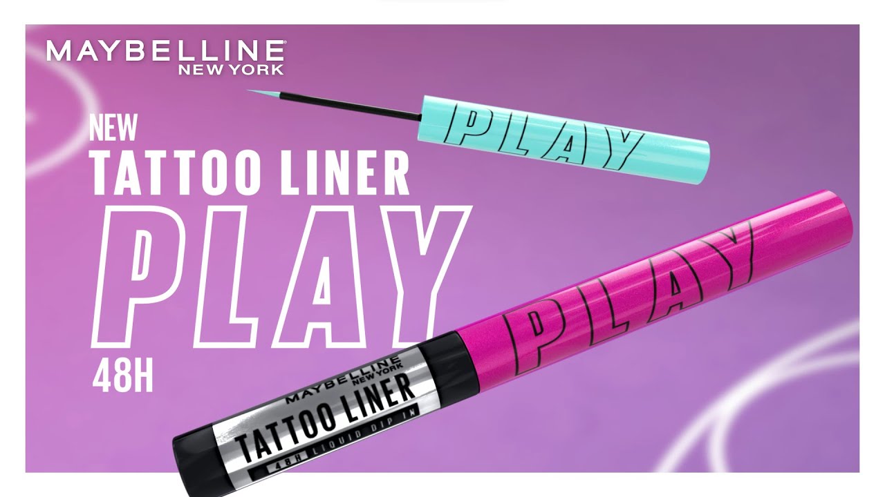 Maybelline New York &ndash; New TATTOO LINER PLAY | TVC | 20s | English