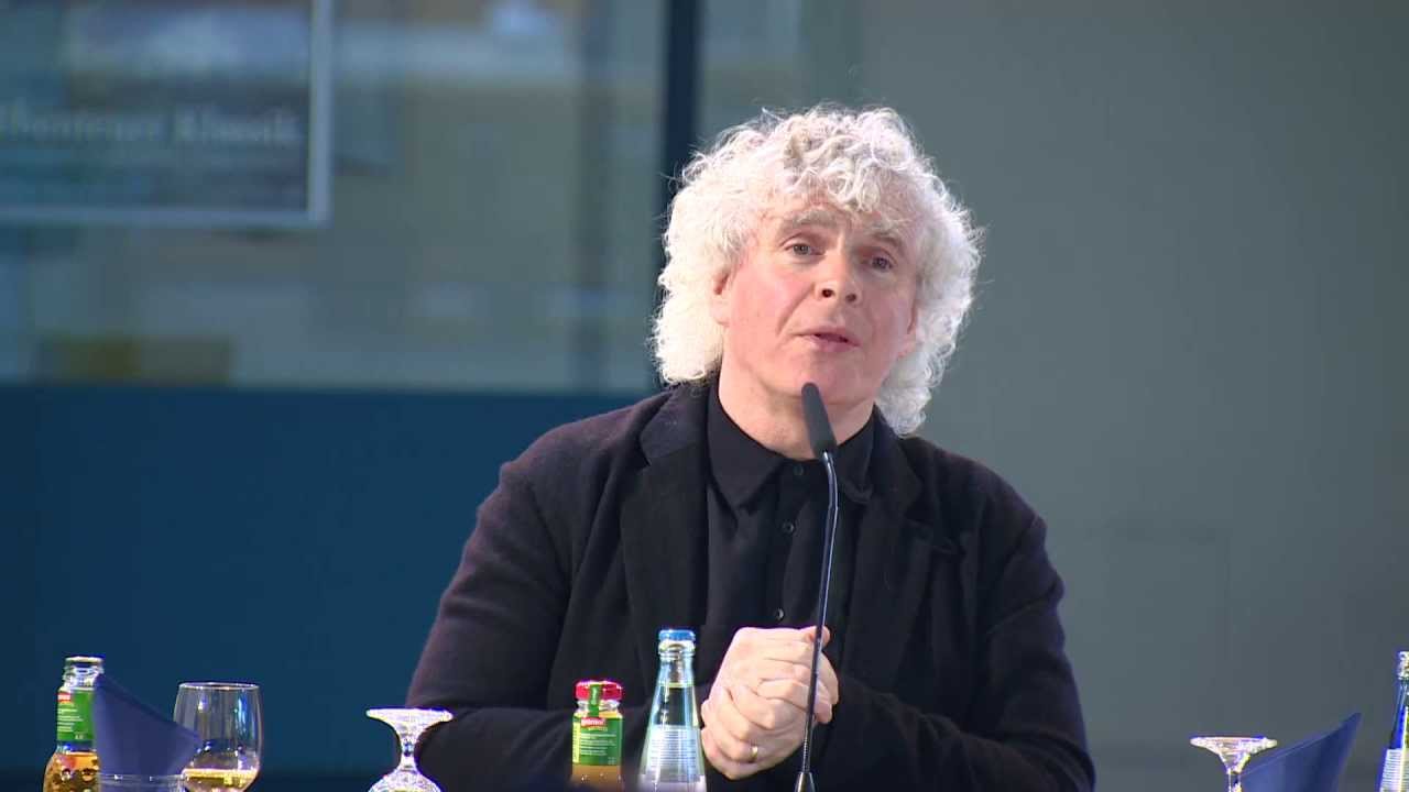 Sir Simon Rattle announces the 2013/14 season of the Berliner Philharmoniker