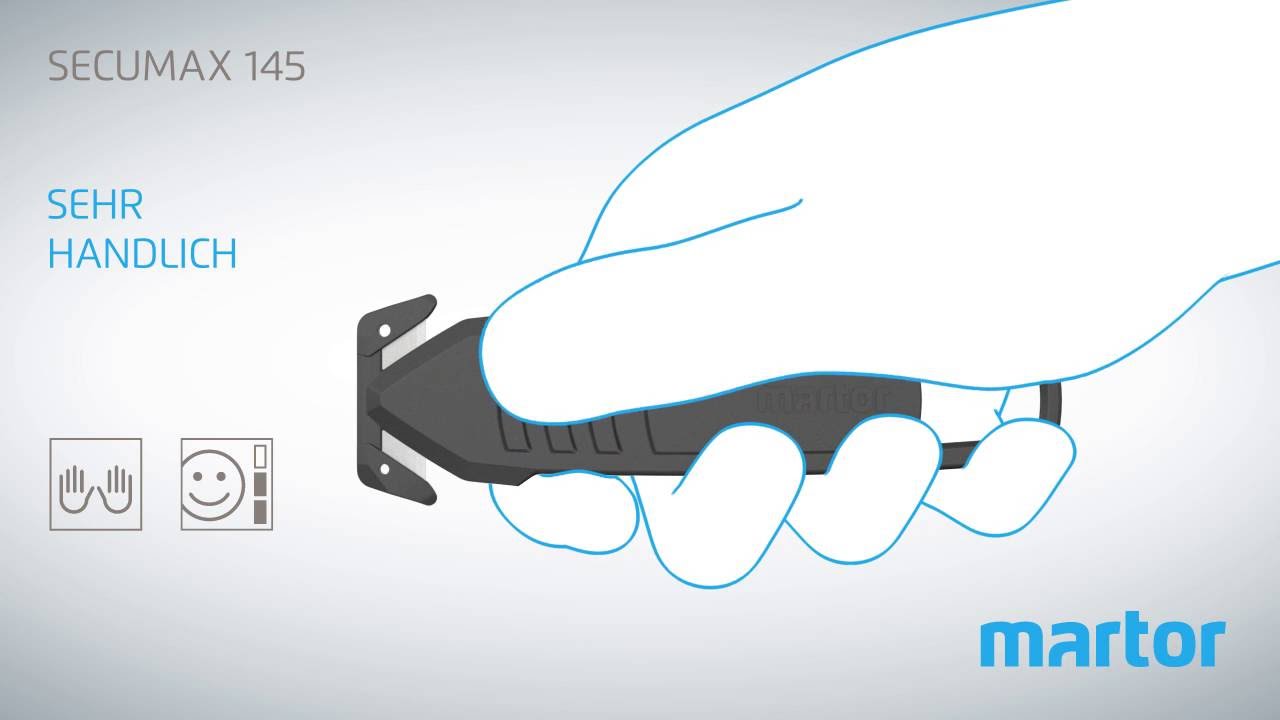 Sicherheitsmesser MARTOR SECUMAX 145 Produktvideo D