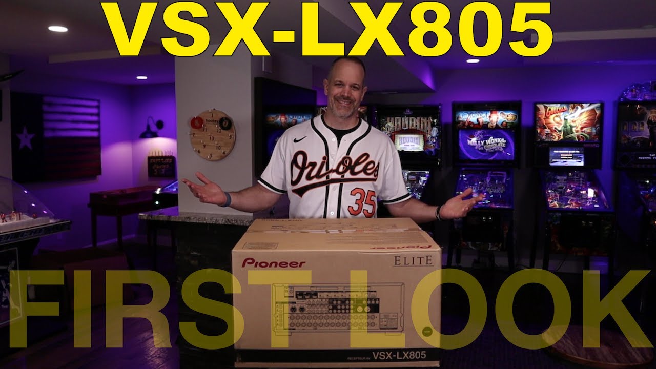 Обзор и распаковка Pioneer Elite VSX-LX805!