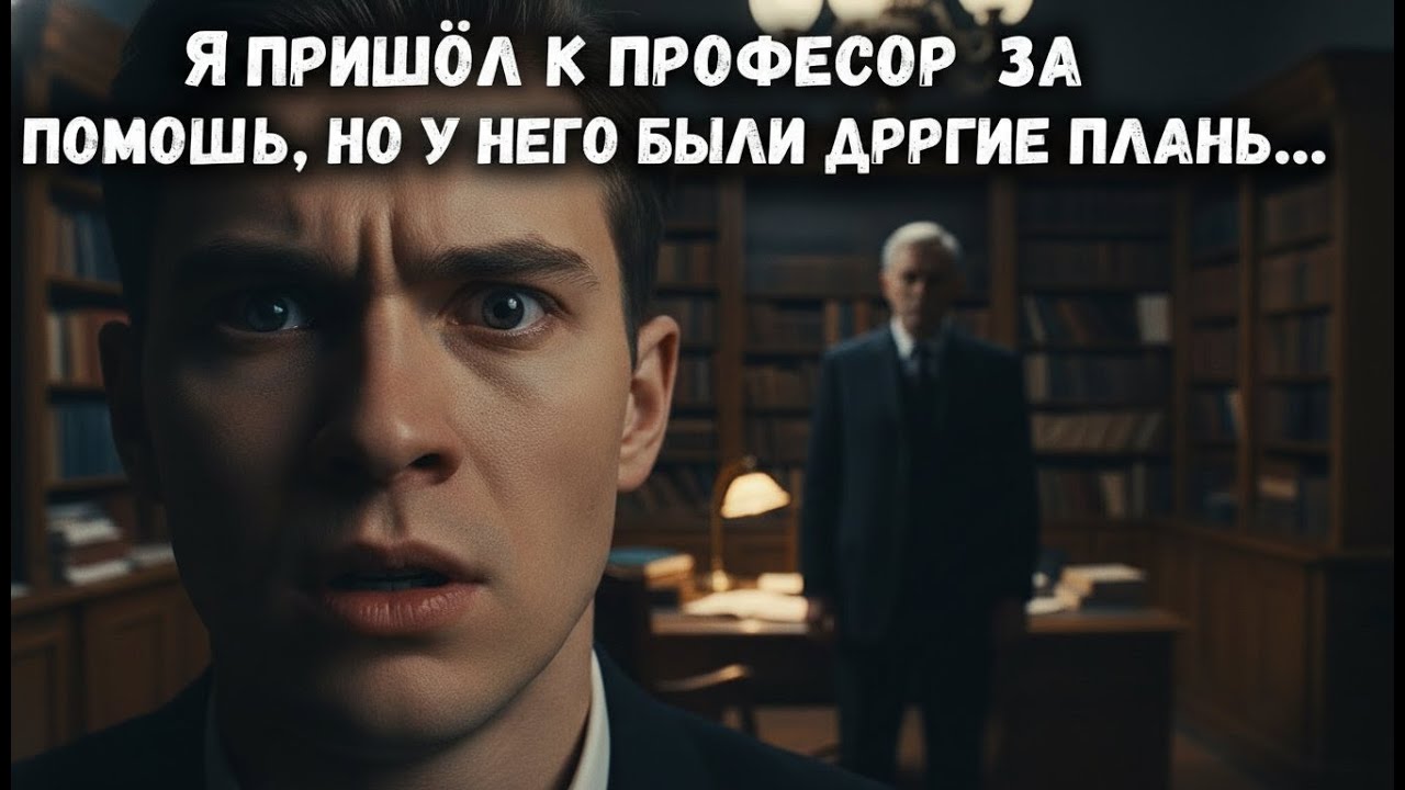 Я пришёл в кабинет профессора за помощью, но он предложил нечто шокирующее.
