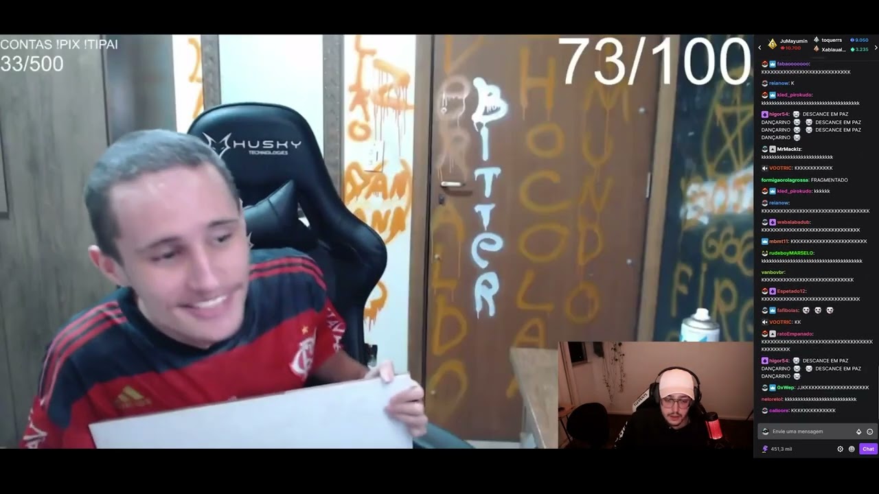 SURSKITY REAGINDO A CAIO DANÇARINO, A SAGA DE UM FEIJÃO HUMANO (RACHOU O BICO)