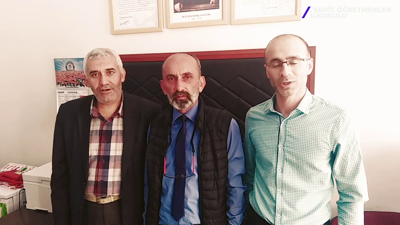 Şehit Öğretmenler İlkokulu Öğretmenler Günü Çalışması