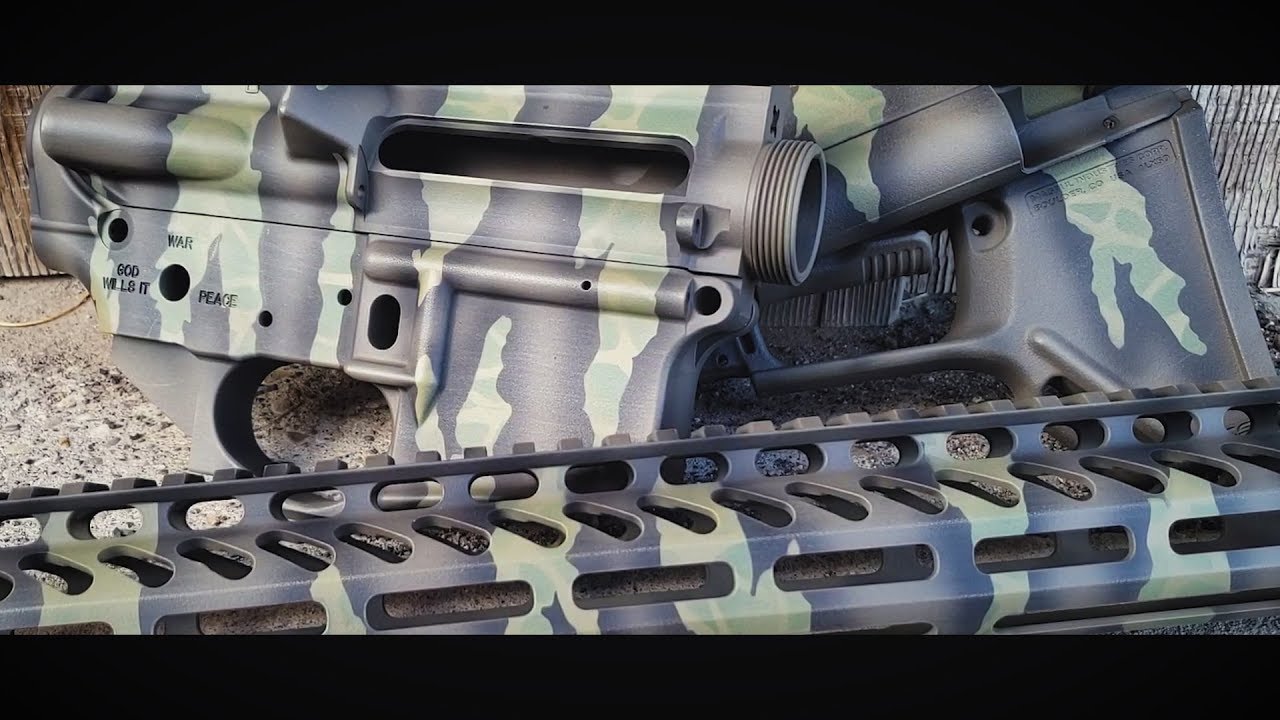 Как покрасить камуфляж RIPTILE Multicam Color