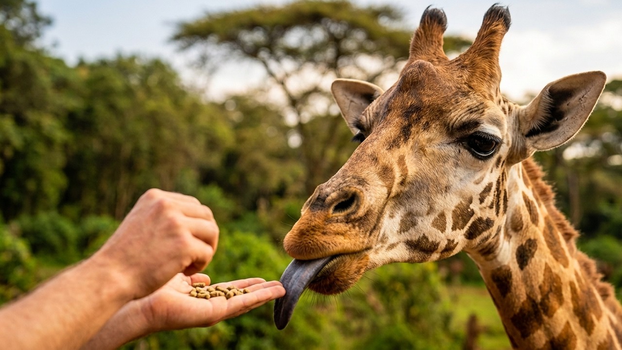 Welcome To Giraffe Center, Nairobi Kenya