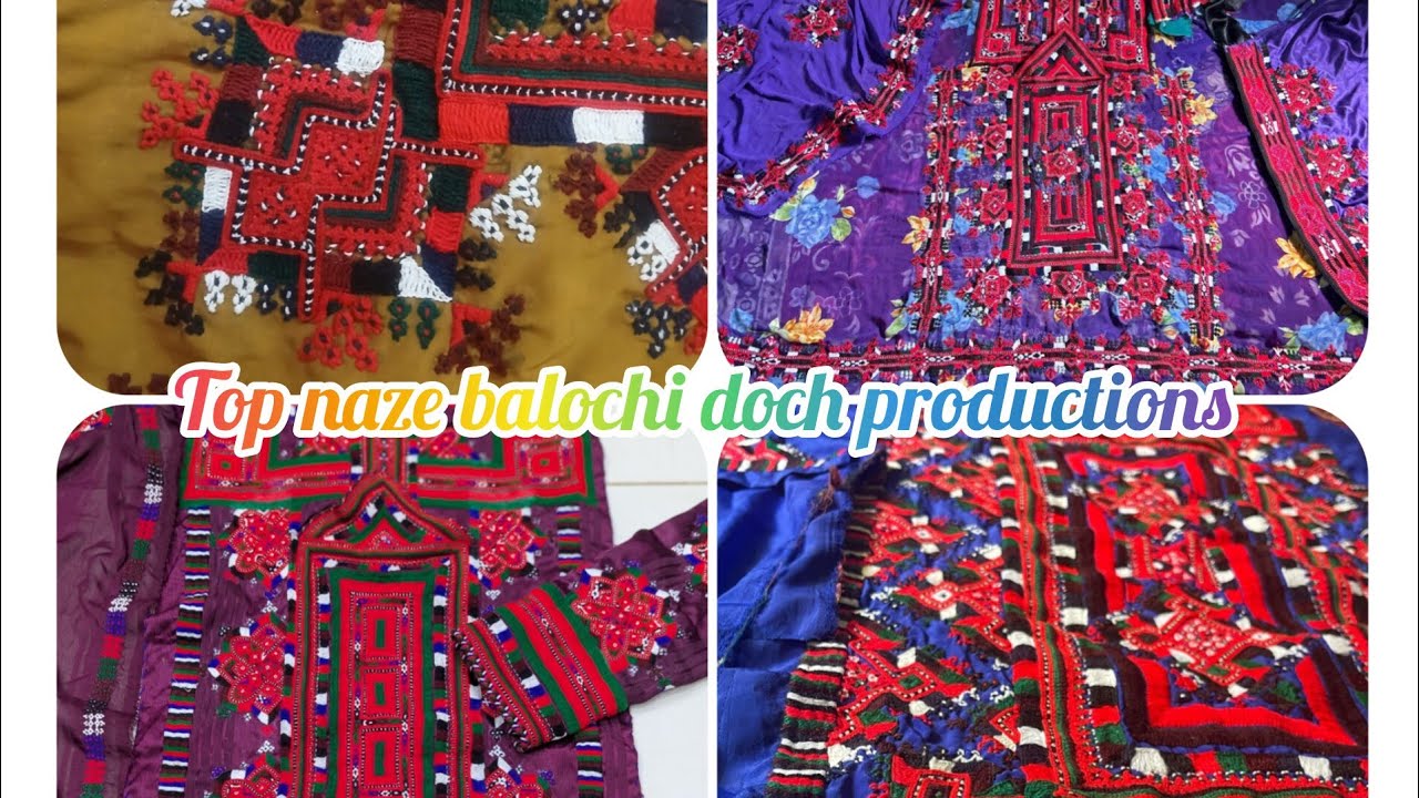 Top naze balochi doch productions dress 👗 hand ✋ med dress warld delivery 🚚 available