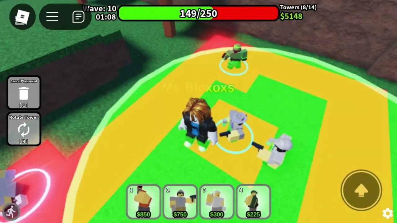 Tool tower defense solo hard mode