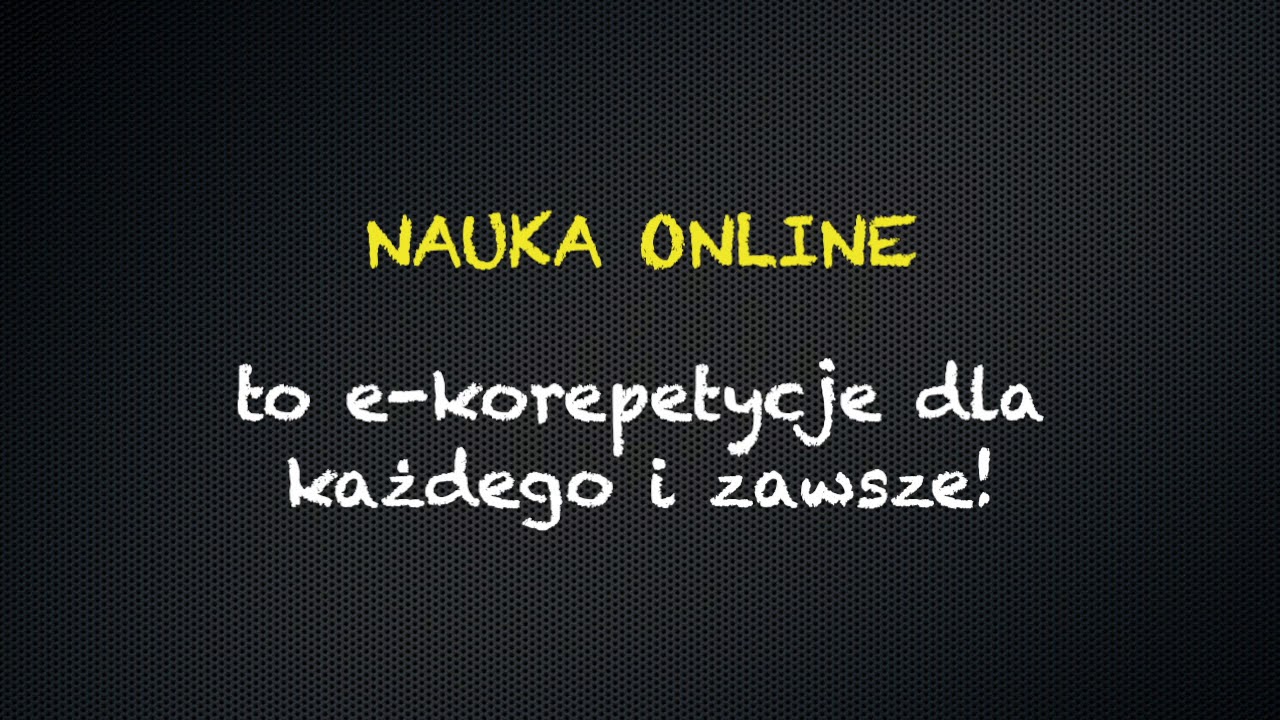Nauka Online - ogłoszenie