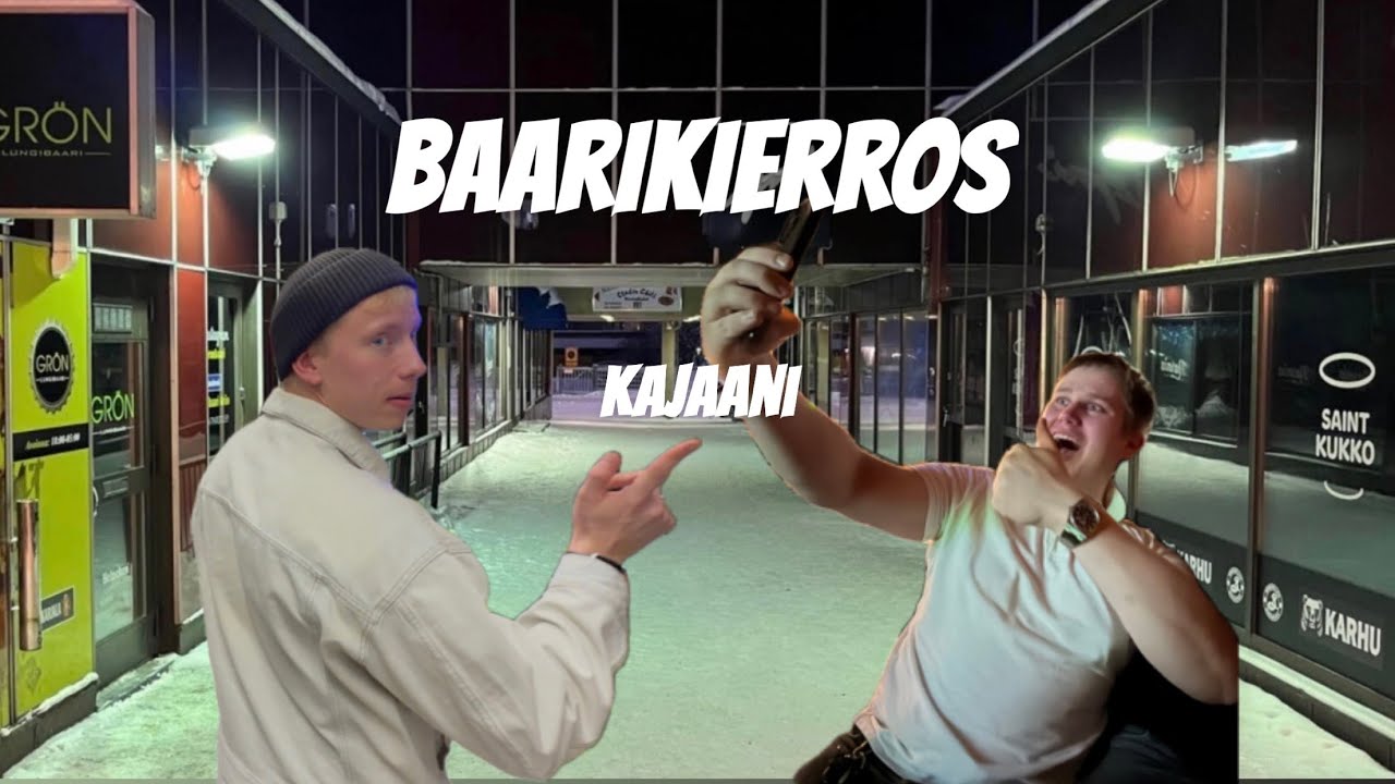KEBABBIA BAARITISKILT&Auml; - MEININKI BAARIKIERROS