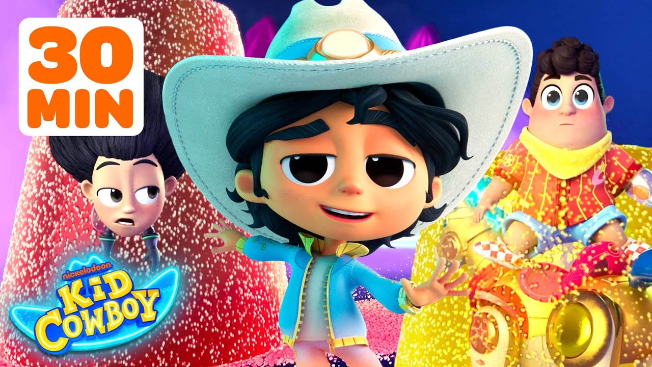 Kid Cowboy Silly Moments, Rescues, & Races! 🤠 | 30 Minutes | Nick Jr.