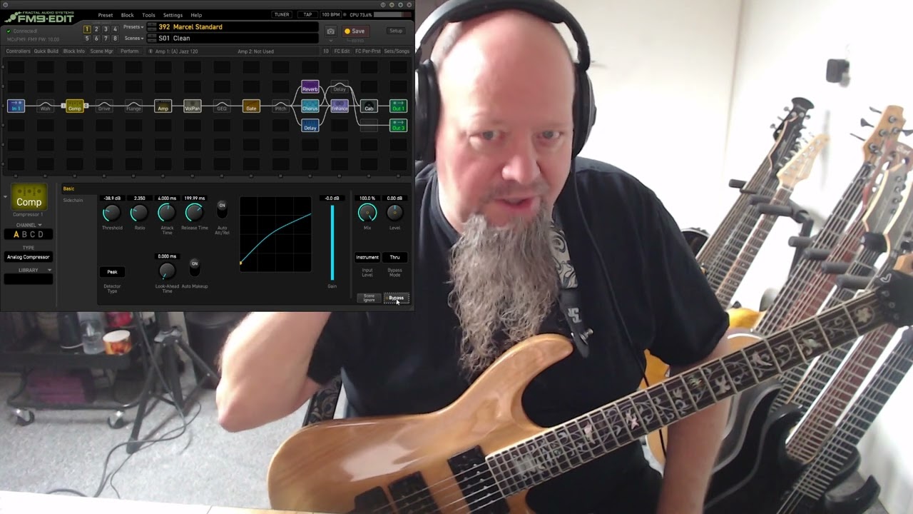 Fractal FM9 / Axe FX III Insights on my presets that I use live