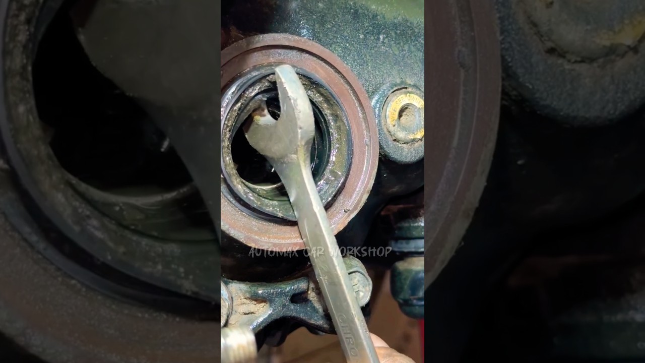 CV shaft seal replacement 😲🙄 #shorts