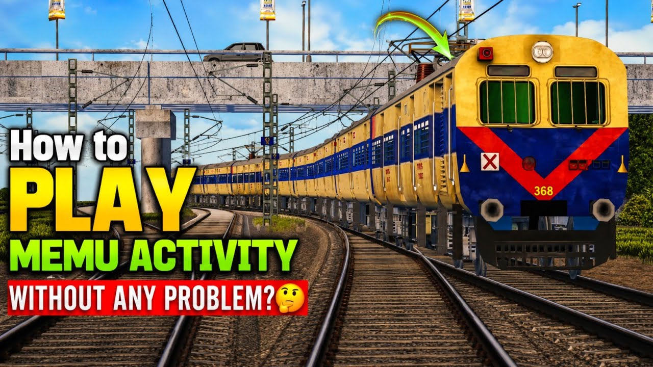 Railway Simulator India Memu Activity Released For Public🤩 | How to Play Memu Activity | Ishu K Tech