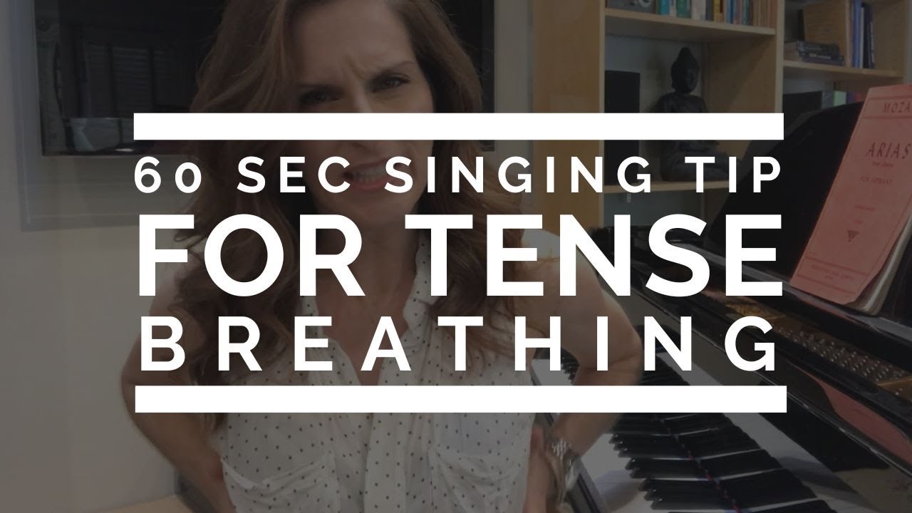 60 Second Singing Tip: For Tense Breathing | Arden Kaywin Vocal Studio