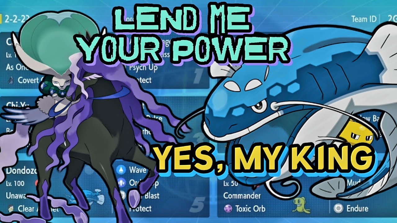 DONDOZO & PSYCH UP CALYREX IS INSANE! VGC Regulation G!