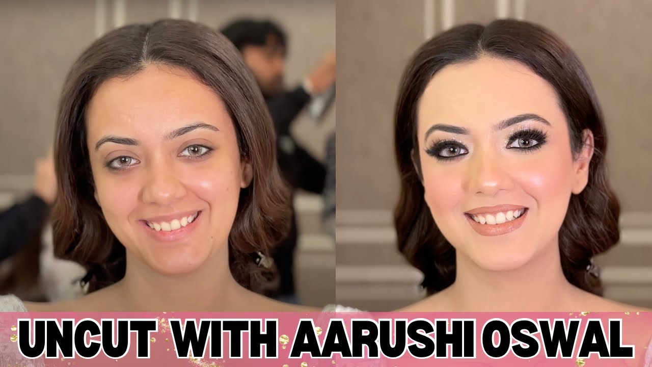 HD INDIAN GLOSSY BRIDAL Makeup Tutorial @AarushiOswalMakeup   #makeup #tutorial #makeuptutorial