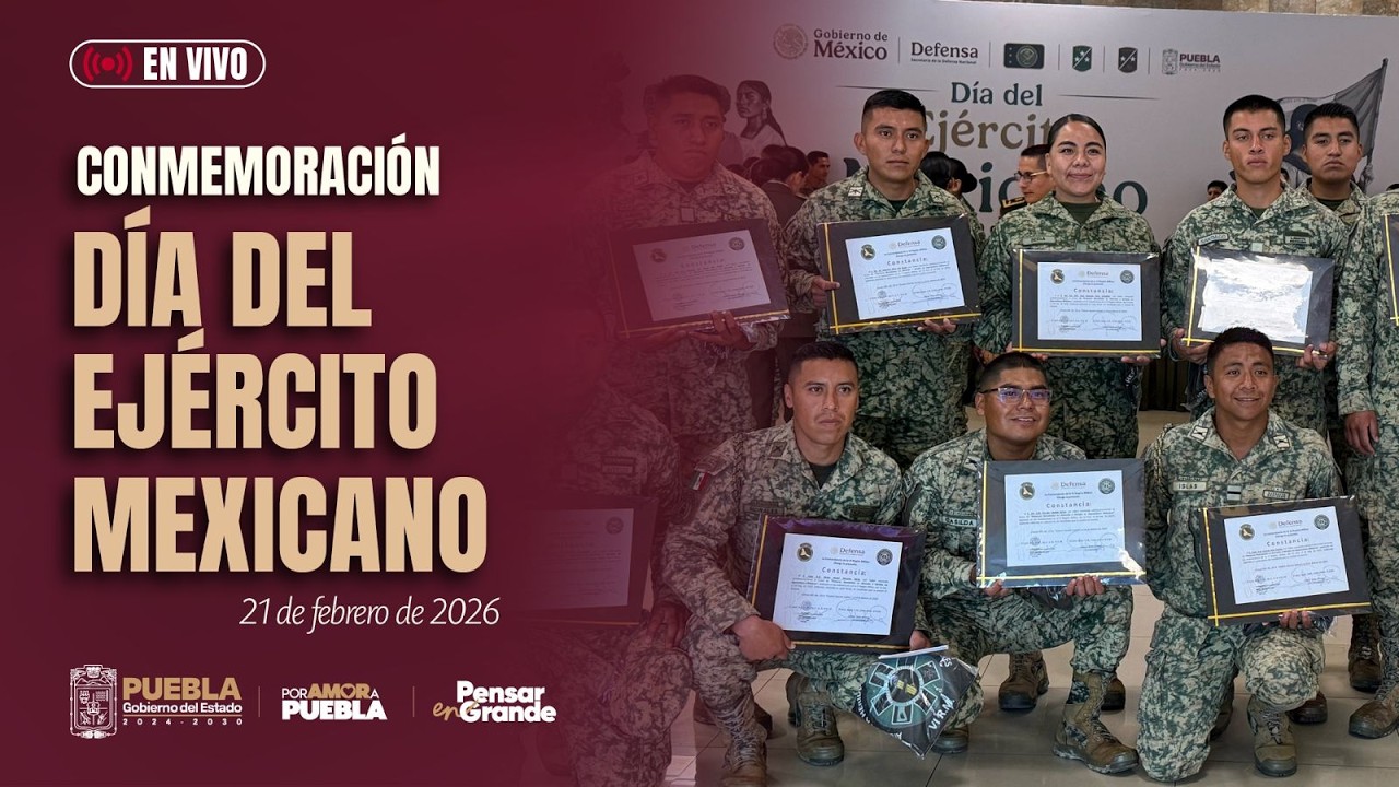 Conmemoración del Día del Ejército Mexicano 🇲🇽🎖