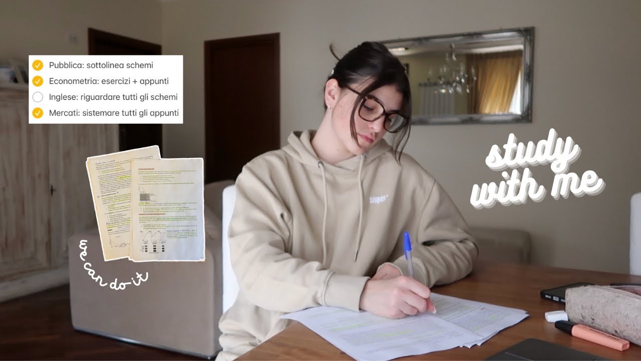 STUDY VLOG, motivazione, uni in Svizzera | Valeria Martinelli