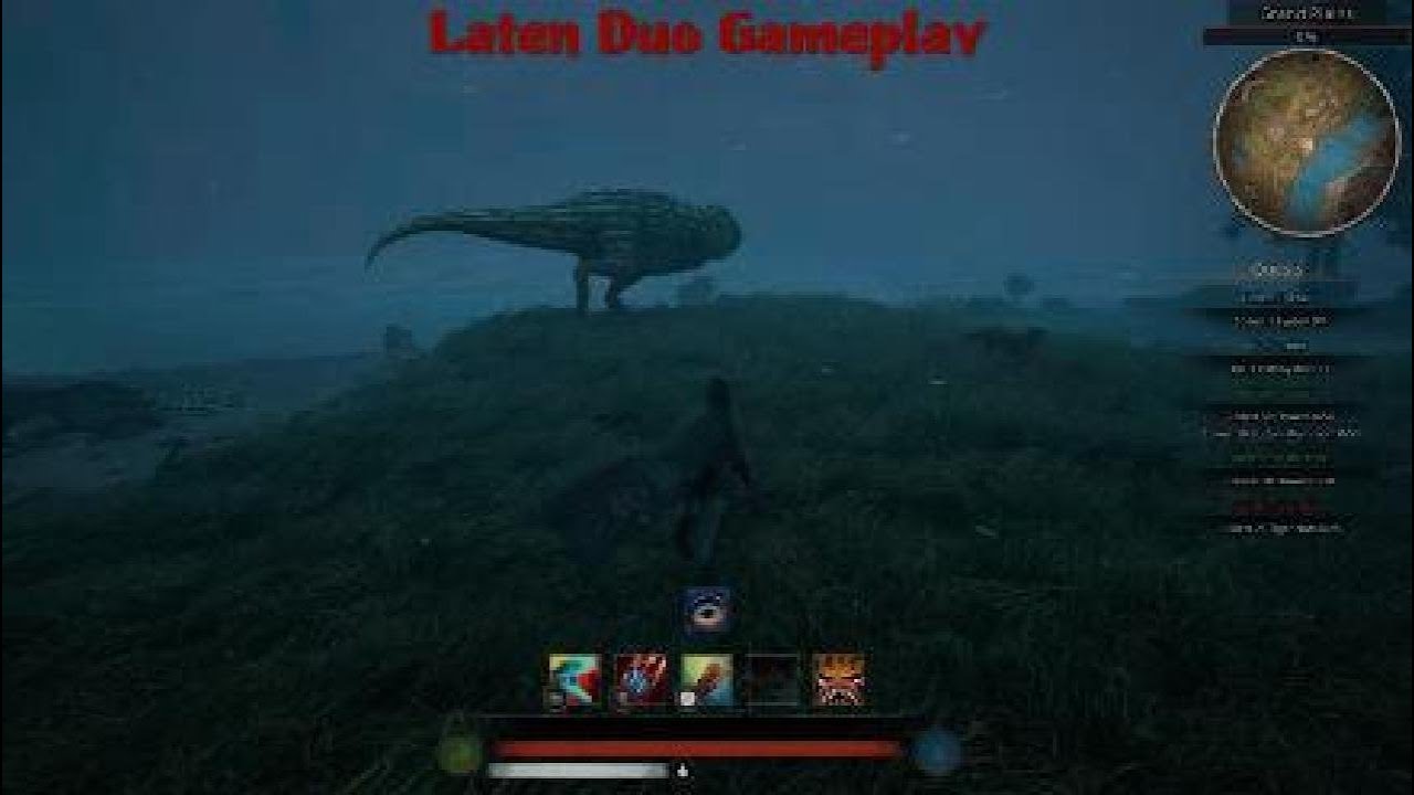 Path of Titans-Laten Duo vs GPR!!! official Servers!! Group play!! 