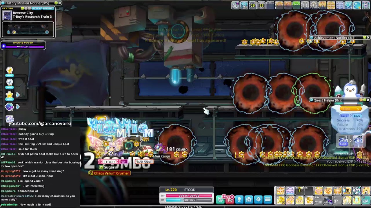 maplestory n -  just grinding away