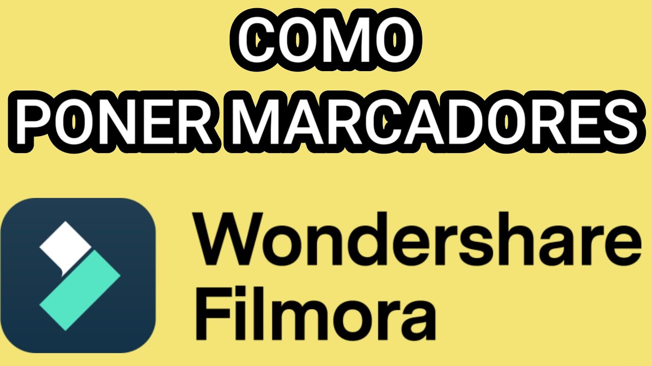 COMO PONER MARCADORES EN FILMORA✔️