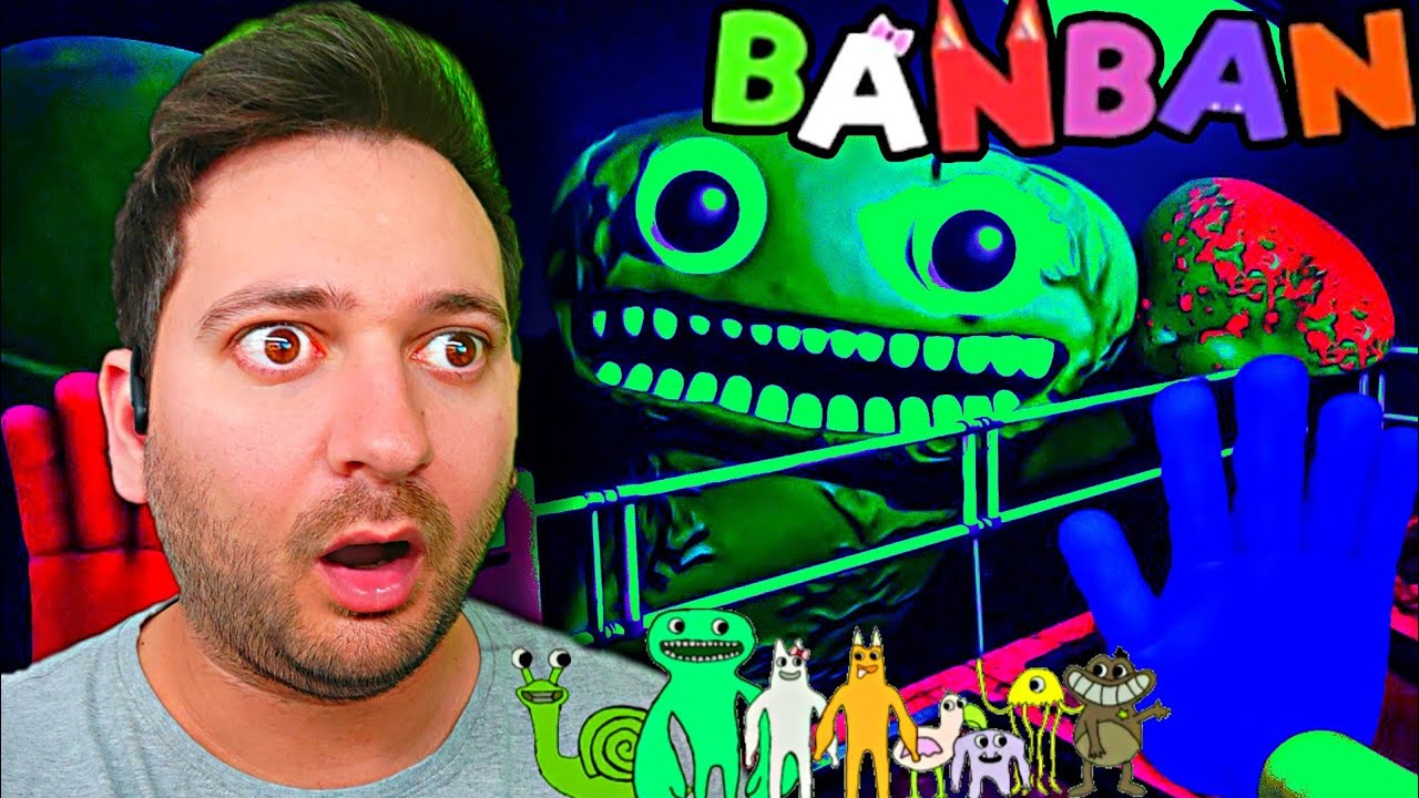 😲 MTMSAMU juega por 1ª vez a GARTEN of BANBAN 😲