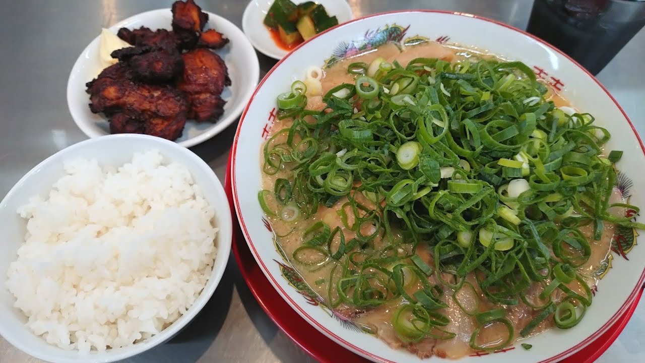 【京都ラーメン】全店舗閉店した元京都の人気ラーメン店「味の名門」が待望の復活！「こってり名門全部盛りスペシャル＋辛口唐揚げ定食」【味の名門〜3代目〜】Kyoto gourmet  滋賀県守山店