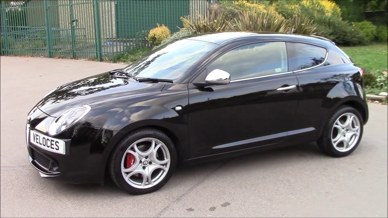 2015 AUTOMATIC ALFA ROMEO MITO IN BLACK FOR SALE