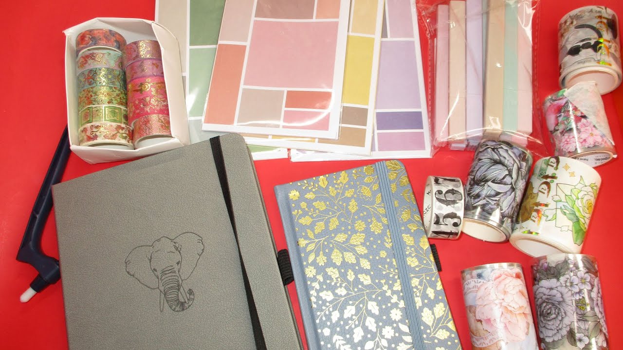 Washi Tape and Journaling Temu Haul