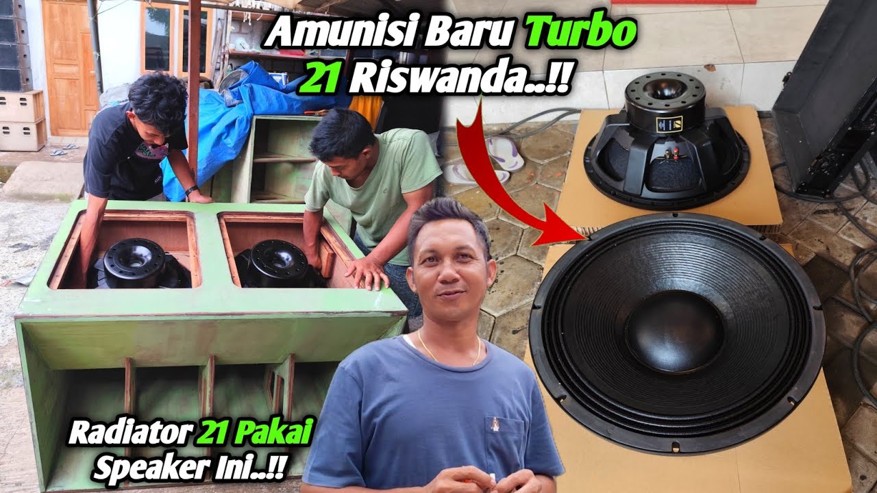 Unboxing Speaker Baru Riswanda Phaselab 21 in Amunisi Terbaru Box Turbo Riswanda..!!