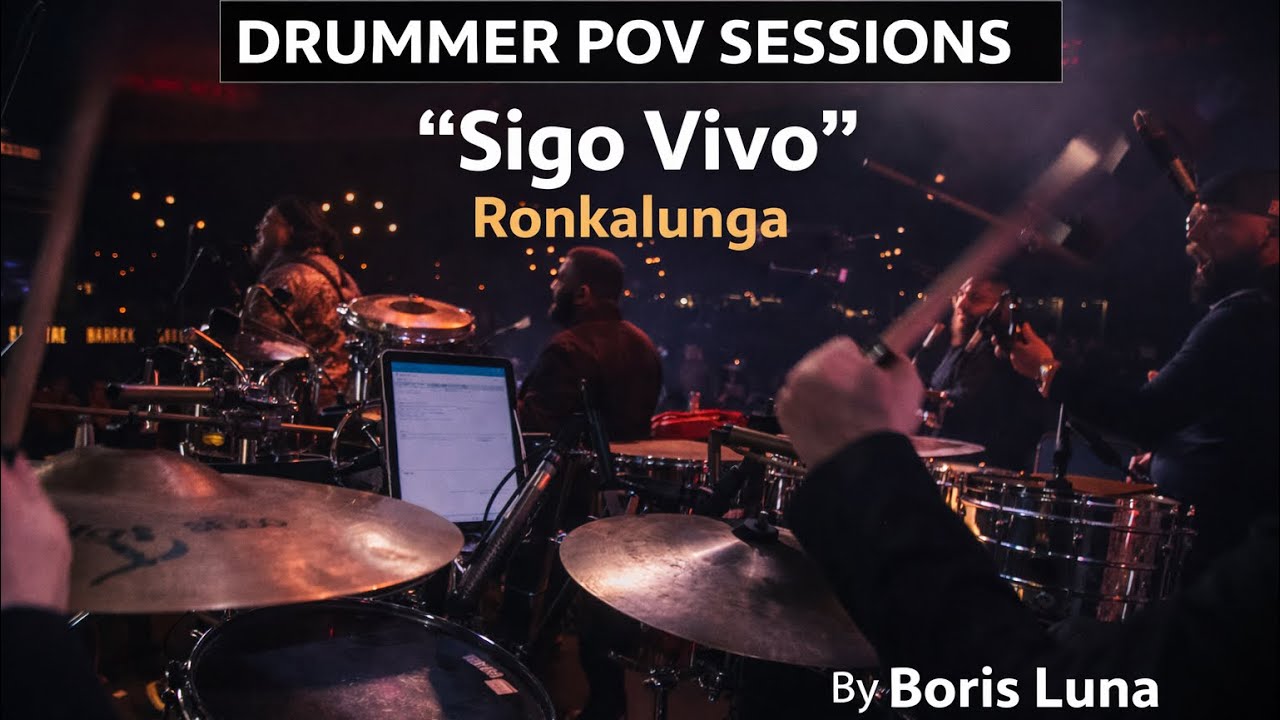 🥁 Drummer POV Sessions | Sigo Vivo – Ronkalunga (Live at Scala Miami)