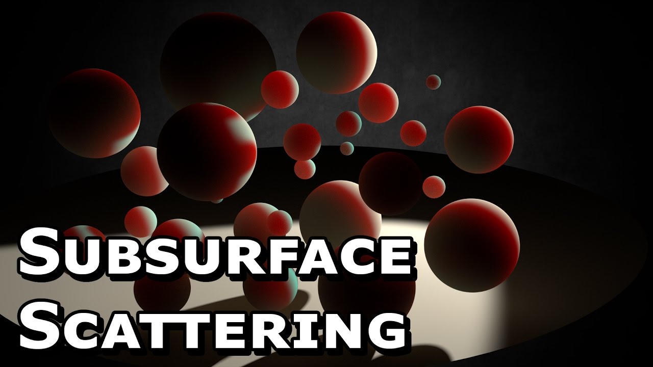 Subsurface Scattering In Blender
